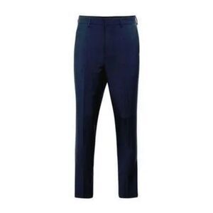 AMI Carott Fit Trousers in Blue, NWT, Size S 32x29